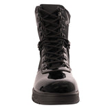 Rothco Forced Entry High-Gloss Tactical Boot with Side Zipper - 8 Inch Black 10