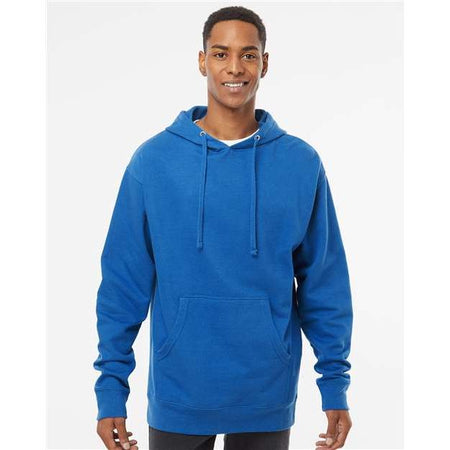 Independent Trading Co. Midweight Hooded Sweatshirt - Royal - Independent Trading Co. SS4500 Independent Trading Co. Royal XS