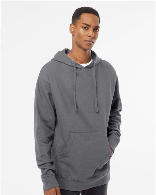 Independent Trading Co. Midweight Hooded Sweatshirt - Charcoal - Independent Trading Co. SS4500 Independent Trading Co.