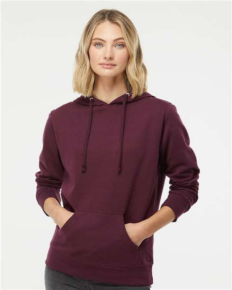 Independent Trading Co. Women's Junior Fit Heavenly Fleece Lightweight Hooded Sweatshirt - Independent Trading Co. SS650