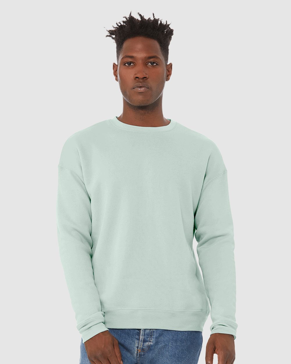 Bella + Canvas 3945 Unisex Sponge Fleece Drop Shoulder Crewneck Sweatshirt