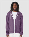 Bella + Canvas 3739 Unisex Sponge Fleece Full-Zip Hoodie Sweatshirt