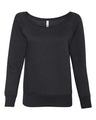 Bella + Canvas 7501 Women’s Sponge Fleece Wide Neck Sweatshirt