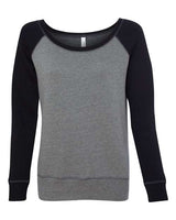 BELLA + CANVAS Women’s Sponge Fleece Wide Neck Sweatshirt - BELLA + CANVAS 7501