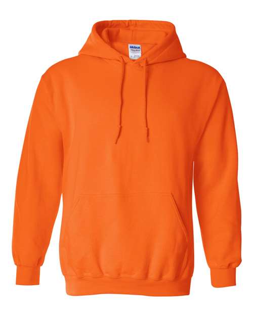 Gildan Heavy Blend™ Hooded Sweatshirt - Safety Orange - Gildan 18500 Gildan Safety Orange S