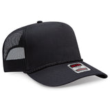 OTTO CAP® 5 Panel Mid Profile Mesh Back Trucker Hat OTTO 39-071