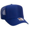 OTTO CAP® 5 Panel High Crown Mesh Back Trucker Hat OTTO 39-165