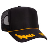 OTTO CAP® 5 Panel High Crown Mesh Back Trucker Hat OTTO 39-165