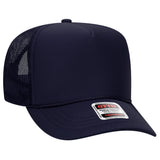 OTTO CAP 5 Panel High Crown Mesh Back Trucker Hat OTTO 39-165