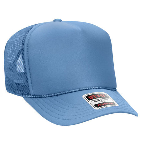 OTTO CAP 5 Panel High Crown Mesh Back Trucker Hat OTTO 39-165