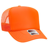 OTTO CAP 5 Panel High Crown Mesh Back Trucker Hat OTTO 39-165