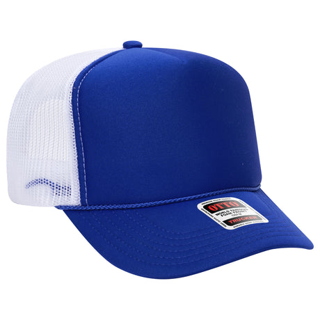 OTTO CAP® 5 Panel High Crown Mesh Back Trucker Hat OTTO 39-165