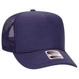OTTO CAP 5 Panel High Crown Mesh Back Trucker Hat OTTO 39-165