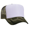 OTTO CAP 5 Panel High Crown Mesh Back Foam Trucker Hat 39-165