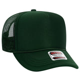 OTTO CAP 5 Panel High Crown Mesh Back Trucker Hat OTTO 39-165