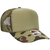 OTTO CAP® 5 Panel High Crown Mesh Back Trucker Hat OTTO 39-165