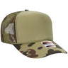 OTTO CAP® 5 Panel High Crown Mesh Back Trucker Hat OTTO 39-165