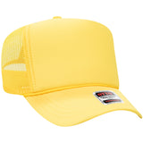OTTO CAP® 5 Panel High Crown Mesh Back Trucker Hat OTTO 39-165
