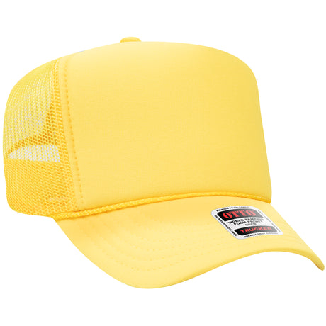 OTTO CAP® 5 Panel High Crown Mesh Back Trucker Hat OTTO 39-165