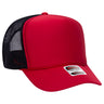 OTTO CAP® 5 Panel High Crown Mesh Back Trucker Hat OTTO 39-165