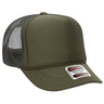OTTO CAP® 5 Panel High Crown Mesh Back Trucker Hat OTTO 39-165