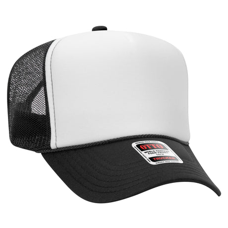 OTTO CAP® 5 Panel High Crown Mesh Back Trucker Hat OTTO 39-165