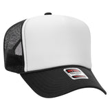 OTTO CAP® 5 Panel High Crown Mesh Back Trucker Hat OTTO 39-165