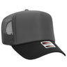 OTTO CAP 5 Panel High Crown Mesh Back Trucker Hat OTTO 39-165