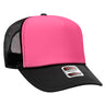OTTO CAP® 5 Panel High Crown Mesh Back Trucker Hat OTTO 39-165