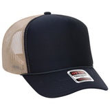 OTTO CAP 5 Panel High Crown Mesh Back Trucker Hat OTTO 39-165