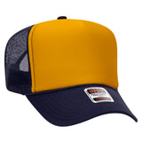 OTTO CAP® 5 Panel High Crown Mesh Back Trucker Hat OTTO 39-165