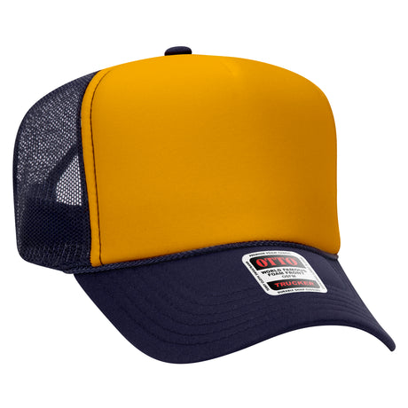 OTTO CAP® 5 Panel High Crown Mesh Back Trucker Hat OTTO 39-165