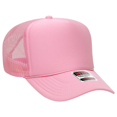 OTTO CAP® 5 Panel High Crown Mesh Back Trucker Hat OTTO 39-165