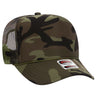 OTTO CAP 5 Panel High Crown Mesh Back Trucker Hat OTTO 39-165
