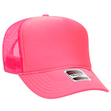 OTTO CAP® 5 Panel High Crown Mesh Back Trucker Hat OTTO 39-165