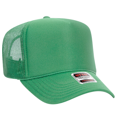 OTTO CAP® 5 Panel High Crown Mesh Back Trucker Hat OTTO 39-165