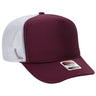 OTTO CAP 5 Panel High Crown Mesh Back Trucker Hat OTTO 39-165