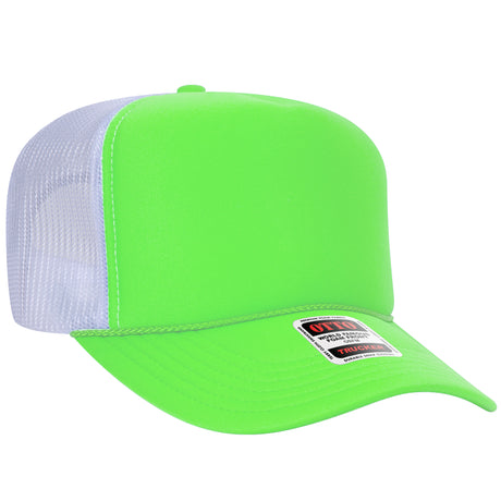 OTTO CAP® 5 Panel High Crown Mesh Back Trucker Hat OTTO 39-165