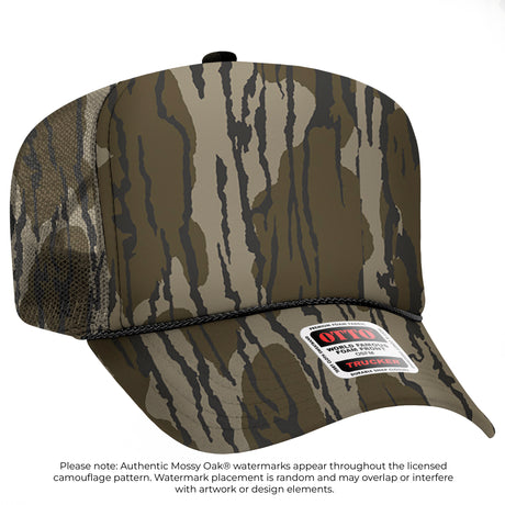 OTTO CAP® 5 Panel High Crown Mesh Back Trucker Hat OTTO 39-165