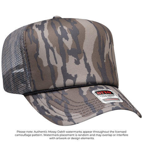 OTTO CAP® 5 Panel High Crown Mesh Back Trucker Hat OTTO 39-165