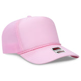 OTTO CAP® 5 Panel High Crown Air Mesh Back Trucker Hat OTTO 39-166