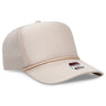 OTTO CAP® 5 Panel High Crown Air Mesh Back Trucker Hat OTTO 39-166