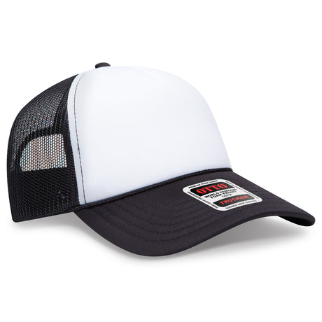 OTTO CAP® 5 Panel Low Profile Mesh Back Trucker Hat OTTO 39102-1