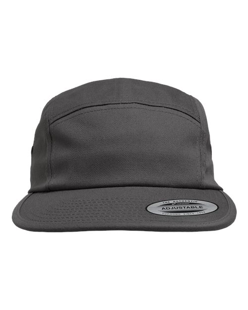 YP Classics Classic Jockey Flat Bill Cap - Yupoong 7005