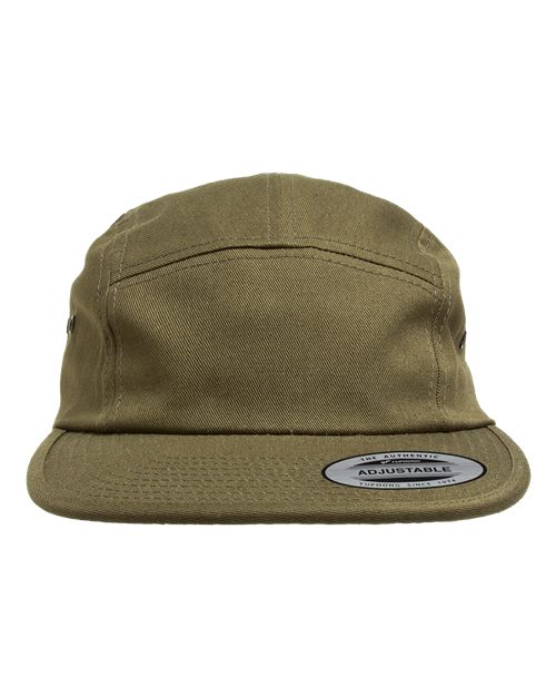 YP Classics Classic Jockey Flat Bill Cap - Yupoong 7005