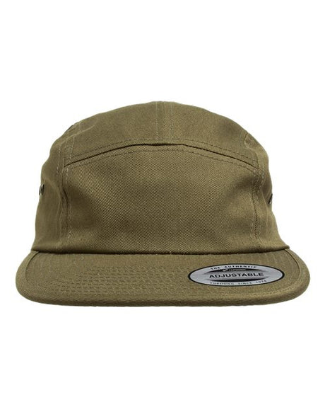 YP Classics Classic Jockey Flat Bill Cap - Yupoong 7005