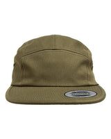 YP Classics Classic Jockey Flat Bill Cap - Yupoong 7005