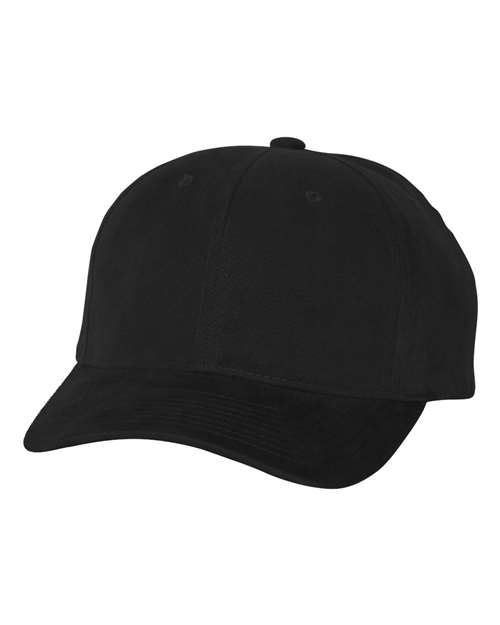 YP Classics Structured Brushed Twill Cap - YP Classics 6363V YP Classics Black One Size