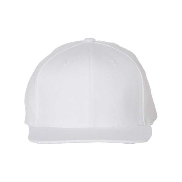 Flexfit 110® Snapback Cap - Flexfit 110F Flexfit White Adjustable