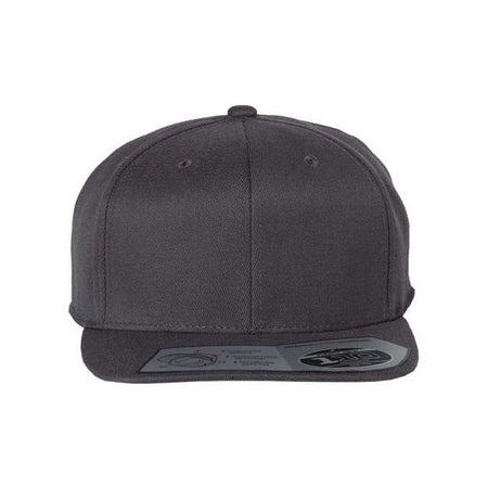 Flexfit 110® Snapback Cap - Flexfit 110F Flexfit Dark Grey Adjustable